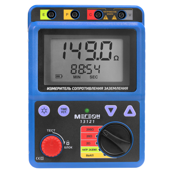 Измеритель сопротивления заземления МЕГЕОН 13121 купить по низкой цене | МАКСПРОФИТ