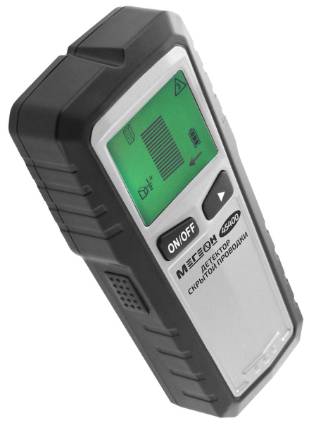 Детектор скрытой проводки МЕГЕОН 45400 купить по низкой цене | МАКСПРОФИТ