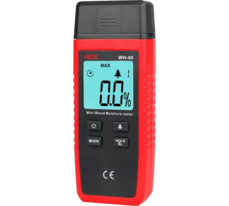 Измеритель влажности древесины RGK WH-40 купить по низкой цене | МАКСПРОФИТ